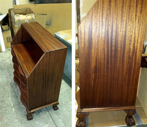 Refinish An Antique Secretary Desk Museum Quality Restoration Services