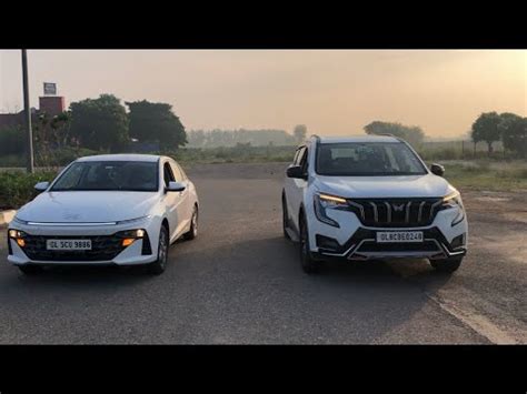 New Verna Vs Mahindra Xuv Drag Race Must Watch Youtube