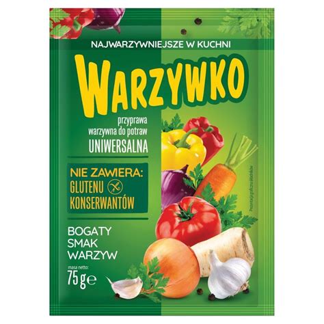 Warzywko Przyprawa Warzywna Do Potraw Uniwersalna 75 G E Leclerc