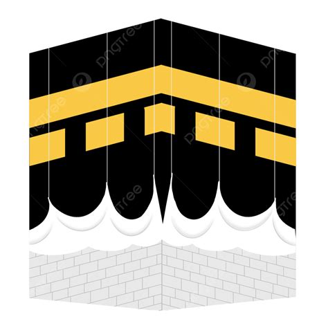 Ka Bah Tower Kabah Png Mecca Kiblat PNG Transparent Clipart Image