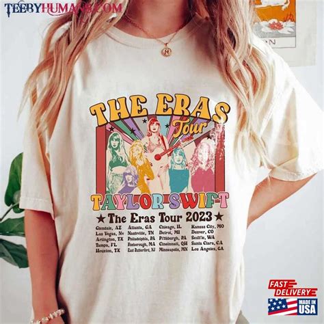 The Eras Tour Shirt Swiftie Sweatshirt Classic Teebyhumans