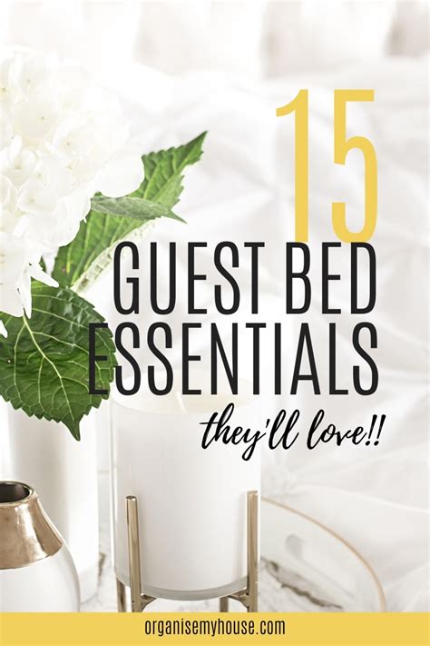 15 Guest Bedroom Essentials That Will Make Them Want To Stay