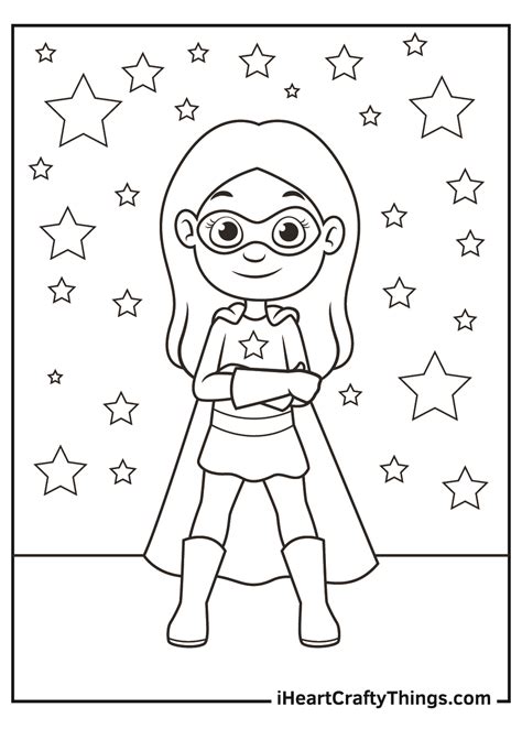 Free Printable Superhero Coloring Sheets Printable Templates – NBKomputer