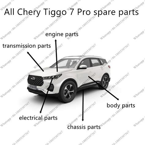 تخصيص قطع غيار Chery Tiggo 7 Pro الموردين قطع غيار Chery Tiggo 7 Pro