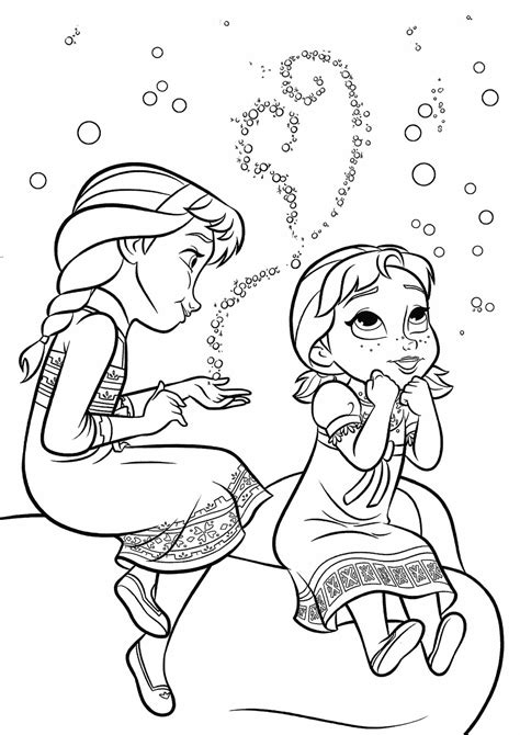 50 Desenhos Da Frozen Para Colorir Como Fazer Em Casa