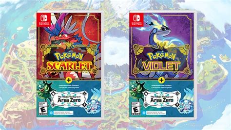 Reminder Pokémon Scarlet And Violet Dlc Physical Release Now Available