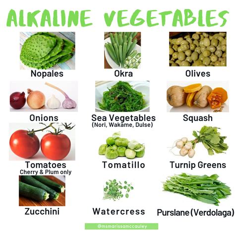 Alkaline Vegetables Food Health Benefits Alkaline Diet Recipes