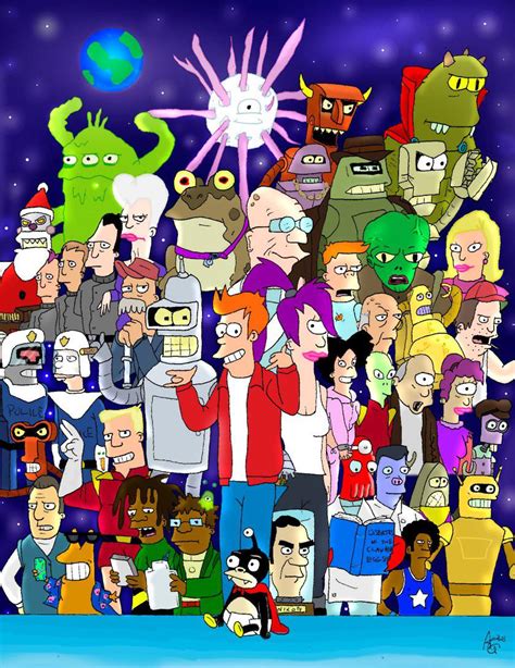 My futurama fan art! : r/futurama