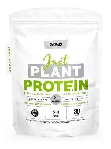 Suplemento En Polvo Star Nutrition Just Plant Prote Nas En Doypack De