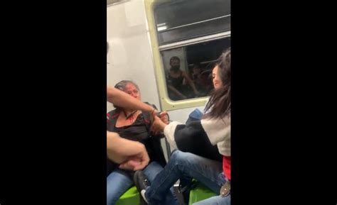 Pelea En El Metro Cdmx Incidente En Estación De Tacubaya