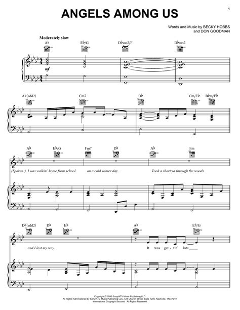 Angels Among Us | Sheet Music Direct