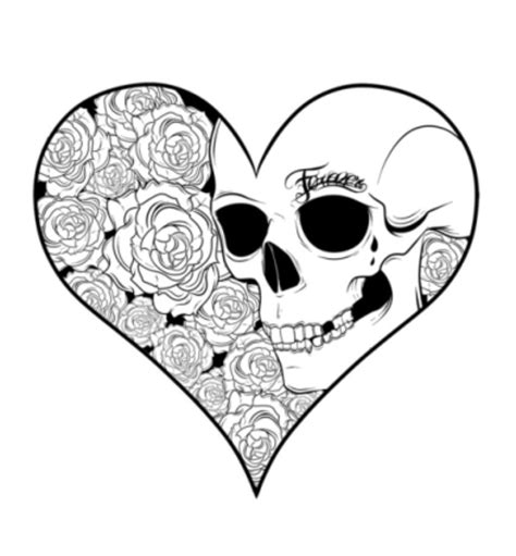 Pin By Rachy Flores On Screwed Brewed And Tattooed Skull Coloring Pages Love Coloring Pages