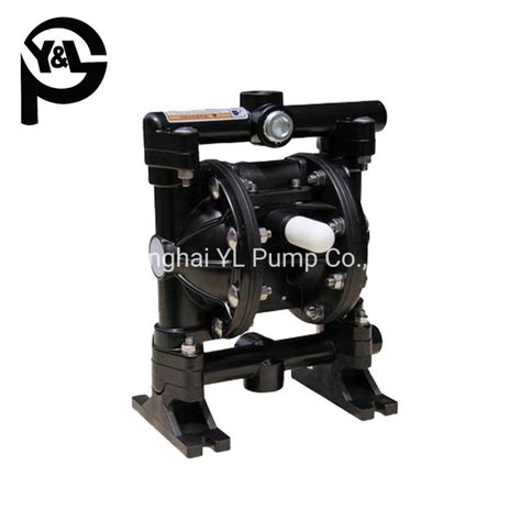 Aluminum Alloy Air Operated Double Diaphragm Pump For Oil Industry Qbk