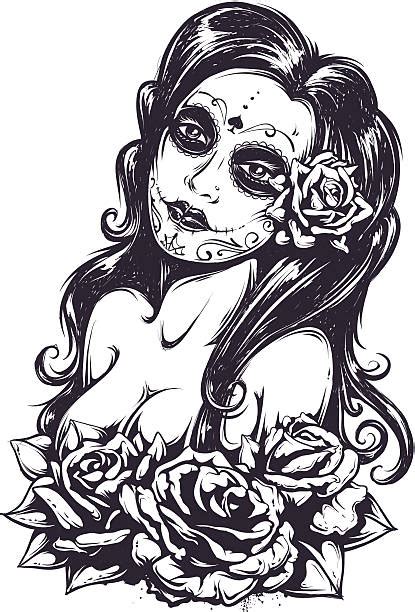 Sexy Sugar Skull Girl