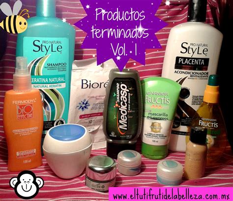 El tuti fruti de la belleza Productos terminados Vol 1 Bioré