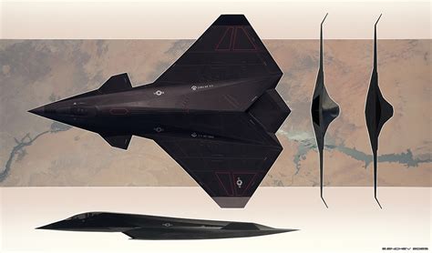 Fighter aircraft design on Behance