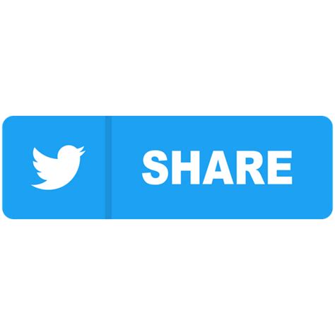 Twitter-share-button Logo Icon - Download in Flat Style