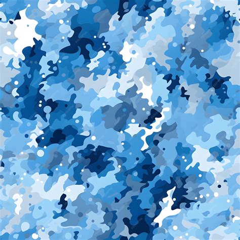 Premium Photo Navy Blue Digital Camo Pattern