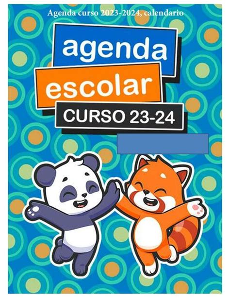 Agenda Curso 2023 2024 Calendario Secundaria O Colegio Udocz