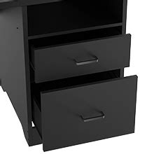 Amazon Hyomdeck 55 Inch Office Desk With Drawers Reversible