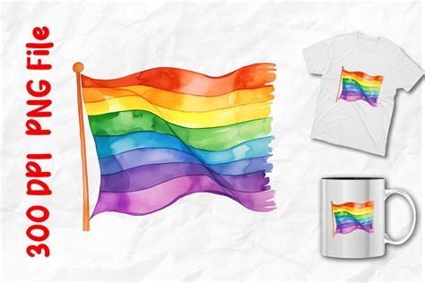 Rainbow Pride Flag Graphic by Unlimab · Creative Fabrica