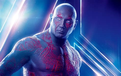 2880x1800 Drax The Destroyer In Avengers Infinity War 8k Poster Macbook ...