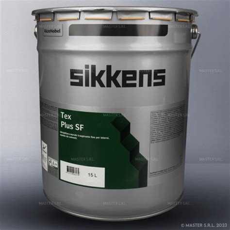 Sikkens Alpha Tex Plus Sf Idropittura Traspirante Fine Per Interni