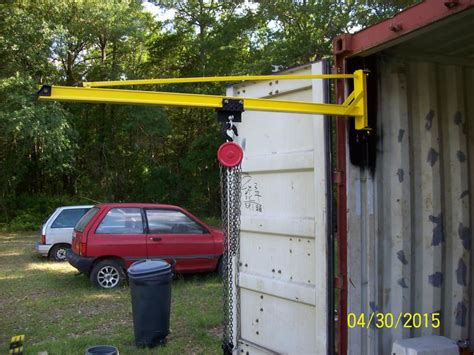 Swing Arm Hoist 6 Feet Out The Door Robin Robbins Flickr