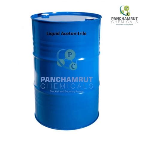 Liquid Acetonitrile Cyanomethane Packaging Type Drum Packaging