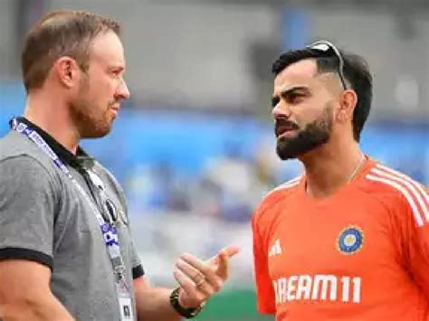 Odi World Cup 2023 India Vs South Africa Virat Kohli Ab De Villiers Hug Each Other In Epic