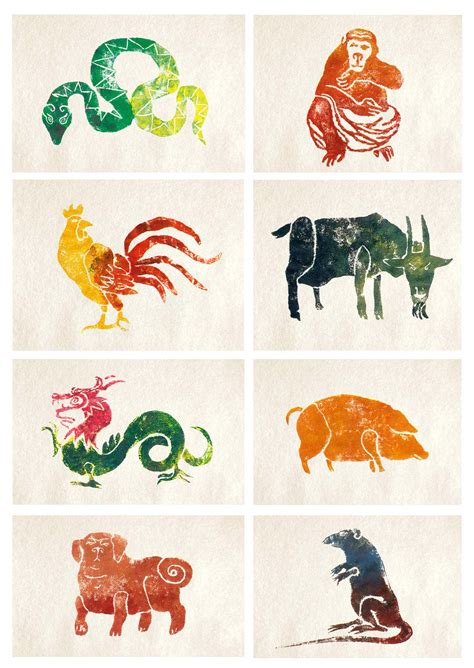 Chinese Zodiac Signs on Behance