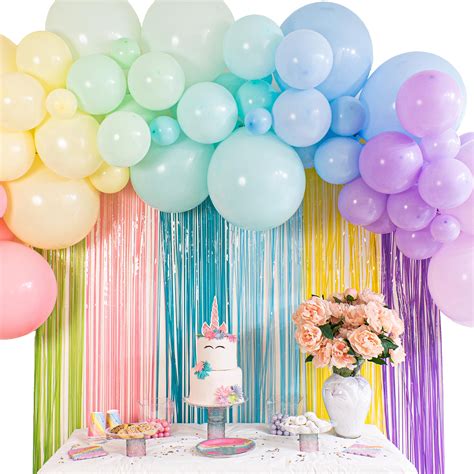 Pastel Balloon Garland Kit Macaron Balloon Arch Kit Small Etsy