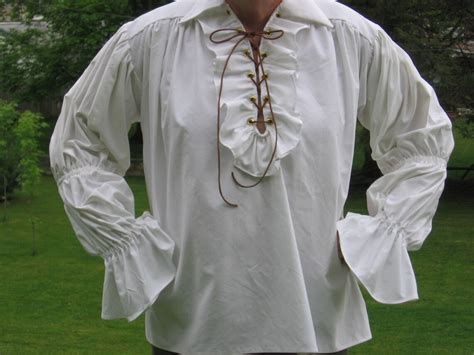 Custom Made Renaissance Medieval Tudor Pirate Lace Up Ruffled Etsy