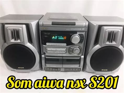 Aparelho De Som Mini System Micro System Aiwa Nsx S Mercadolivre