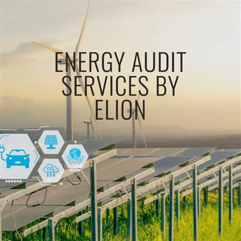 Energy Performance Appraisal And Sustainability Audit Services Elion