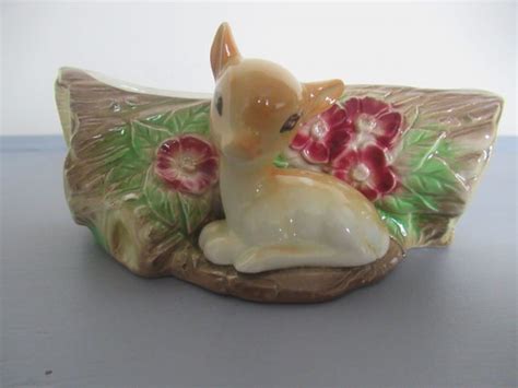 Vintage Hornsea Fauna Royal Bambi Vase Hornsea Fauna Etsy