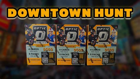 DOWNTOWN HUNT 2022 Donruss Optic Football Blasters YouTube