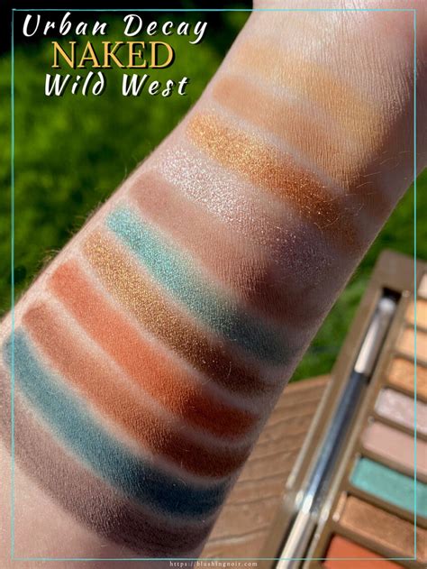 Urban Decay Naked Wild West Eyeshadow Palette Swatches Review Photos