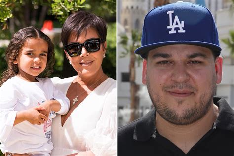 Kardashian Fans Think Robs Daughter Dream Looks Just Like Dad In