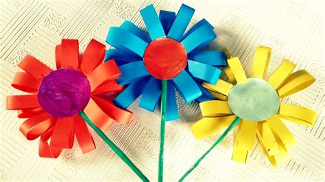 How To Make Paper Flowers Easy For Kids | Best Flower Site