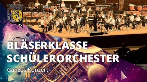 Schülerorchester und Bläserklasse ganzes Konzert Stadtjugendkapelle