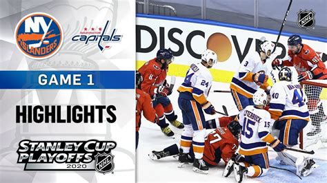 NHL Highlights First Round Gm1 Islanders Capitals Aug 12 2020