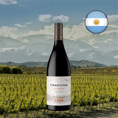 Trapiche Reserva Pinot Noir Vinho Tinto Argentino Center Gourmet