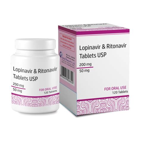 Lopinavir Ritonavir Tablets Usp Globela Pharma Pvt Ltd