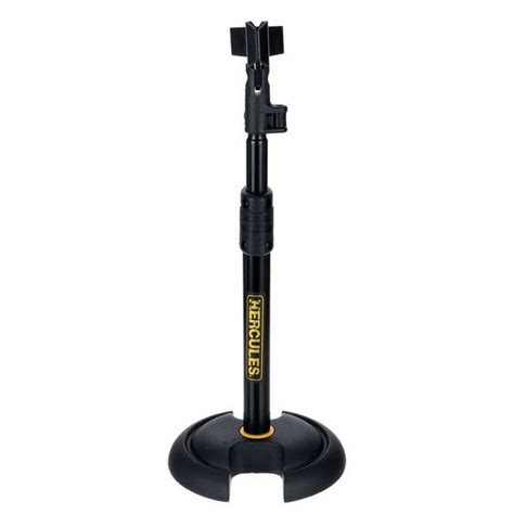 Hercules Stands Mic Stand Short Round Base Musikhaus Thomann