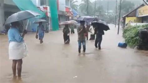 Kerala Rains Imd Issues Orange Alert In 11 Districts As Heavy Showers