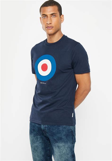 Big Target Tee Navy Ben Sherman T Shirts Vests Superbalist