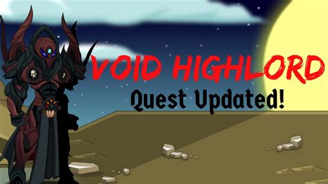 Aqw Void Highlord Quest Updated Roentgeniums Of Nulgath Youtube