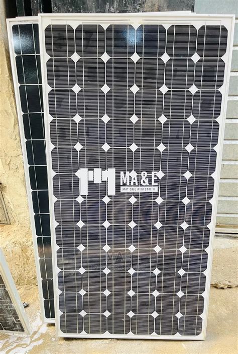 Quality W Canadian Cells Mono Crystalline Solar Panel In Ibadan