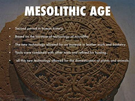 Mesolithic Period, also called Middle Stone Age, ancient cultural stage ...